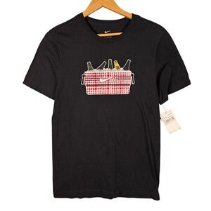 Nike Legend Tee Golf Cooler Graphic T-Shirt Mens Small Black NWT